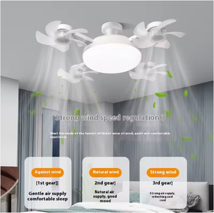 <span class=keywords><strong>Ventilateur</strong></span> de <span class=keywords><strong>plafond</strong></span> <span class=keywords><strong>silencieux</strong></span> moderne à LED <span class=keywords><strong>avec</strong></span> télécommande, 3 vitesses, variateur universel pour chambre et salle de bain - Product Image 3