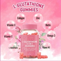 Aeglewell OEM Private Label L-glutathione Collagen Gummies 13 en 1 Produits de beauté Gummies éclaircissants pour la peau