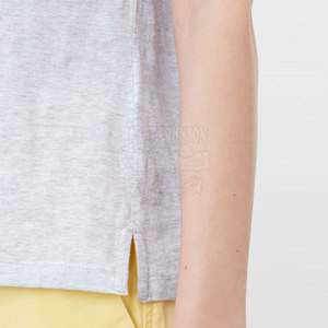 Camiseta Lisa para Mujer, Ropa Casual, Manga Corta, Logotipo y Color Personalizados, Servicios OEM, Camisetas para Mujer para Todas las Temporadas - Product Image 6