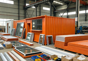 Unidad Comercial Modular Aislada <span class=keywords><strong>Prefabricada</strong></span> para Kiosco / Tienda Emergente / Oficina en Sitio - Product Image 5