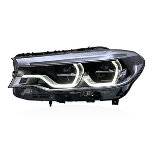 JY ไฟหน้า LED 12V สำหรับ5ชุด G38 G30, 2018-2020อัพเกรด lci ช้อนสไตล์ lci เมทริกซ์ชุดไฟหน้า LED headlamp - Product Image 2