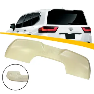 Haosheng Manufactory Outlet Body Kit ABS Plastic Carbon Fiber Car Rear Boot Roof Spoiler For Toyota Land Cruiser J 300 2022