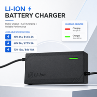 Chargeur multi-prises personnalisé Gubang XMT1224 pour batteries Li-ion avec connecteurs d'entrée/sortie, indicateur LED, sûr et fiable