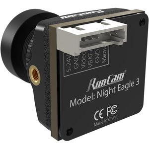 RunCam Night Eagle <span class=keywords><strong>3</strong></span> 碳纤维微型 FPV 夜间摄像机 1000TVL，带 OSD 功能，支持无人机飞行 - Product Image 6