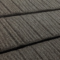 Tôle de toiture en acier revêtue de pierres, résistante aux intempéries et aux ouragans, durable et colorée, tuile métallique revêtue de pierres