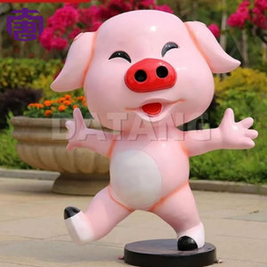 โคมไฟ LED รูปหมู 3 มิติ สำหรับคริสต์มาสและเทศกาลต่างๆ กันน้ำระดับ IP65 ไฟตกแต่งภูมิทัศน์กลางแจ้งสำหรับสวนสาธารณะและสวน - Product Image 6