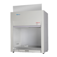 ZHIJU Armoire à flux laminaire compacte de paillasse (en métal) à faible bruit, économe en énergie, installation facile, filtre HEPA pour laboratoire scolaire