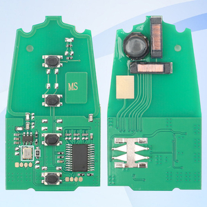 MS <span class=keywords><strong>4</strong></span> tombol FCCID PN PN <span class=keywords><strong>Key</strong></span>/2K300/3W100 untuk Hyundai masuk tanpa kunci pengendali kendaraan pintar kendali mobil kosong - Product Image 3