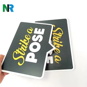 Customizable Corrugated PVC <b>Sheet</b> for Business Decoration Waterproof Yard Sign & Photo Booth Shooting Props Cut Size Lawn Sign - Product Image 4