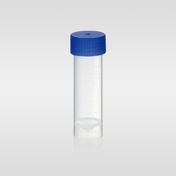 Transparent PP Sterile Cryovial Tubes 1ml