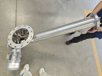 Transportador de Tornillo de Velocidad Ajustable para Harina y Polvo Alimentario, 1 Año de Garantía, Duradero, Fácil de Limpiar, Aplicación Multi-industrial