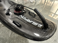 Tabla de Surf a Motor Surfon-GTA EFI para Principiantes, 58 km/h, Fibra de Carbono, Motor a Gasolina, con Temporizador Automático y ECU