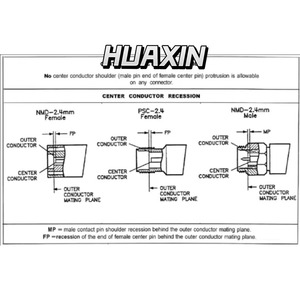 Juego de adaptadores de puerto de prueba Keysight 85130H, 1.85 mm a 1.85 mm, 23 dB, 10 MHz a 50 GHz - Product Image 3