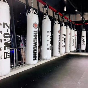 Sac de frappe de <span class=keywords><strong>boxe</strong></span> 180cm avec logo personnalisé rempli d'eau et de sable en cuir PU et PVC - Product Image 1
