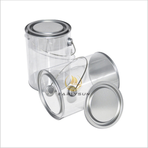 300ml 400ml Transparent PET Jar Food Can Plastic Tin Can For Dried Fruit Peanuts