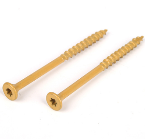 สกรูเหล็กหัวแบน LeGood 1022 แบบเกลียวปล่อย หัวดาว T25 ขนาด 10x3 นิ้ว - Product Image 1