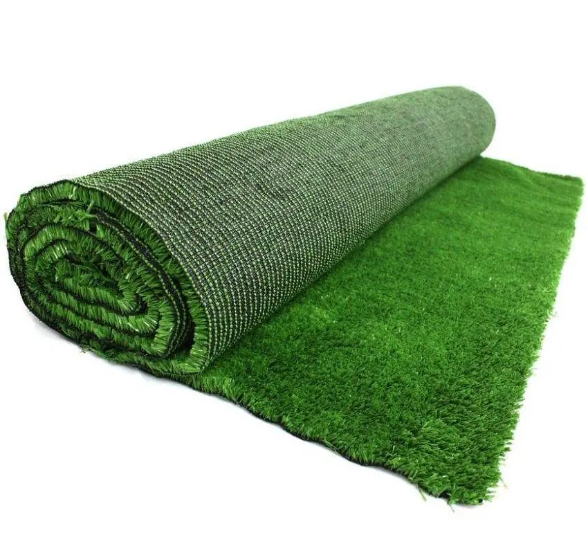 Fabricante chino verde decoración de jardín de césped paisaje alfombra hierba plástica alfombra de césped sintético Precio de césped artificial