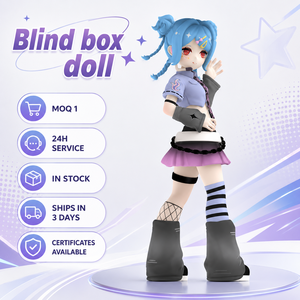 Caja Sorpresa Missy Serie 2: Paraíso de Cuervos, Muñeca Coleccionable <span class=keywords><strong>Anime</strong></span> Loli, Adorno Kawaii para Escritorio, Juguete de Regalo para Colección - Product Image 4