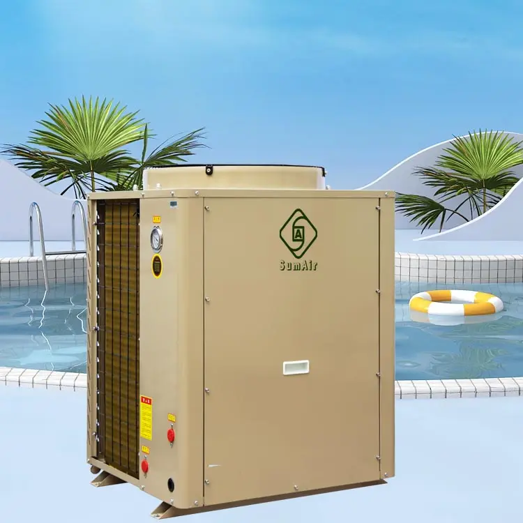 ソーラープール給湯器低ノイズ無線LANリモコンDCインバーター空気エネルギー卸売価格