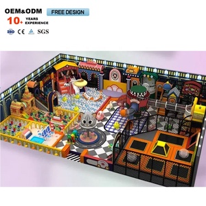 Commercial Business Plan Kids Indoor <b>Trampoline</b> Park Indoor Jump <b>Trampoline</b> Foam Pit With Ninja Course - Product Image 2