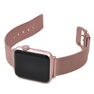 <span class=keywords><strong>Correa</strong></span> de reloj para <span class=keywords><strong>apple</strong></span> 38/40/42/44mm acero inoxidable milanés lazo <span class=keywords><strong>Correa</strong></span> Cierre magnético para <span class=keywords><strong>Watch</strong></span> serie 1, 2, 3, 4 - Product Image 1