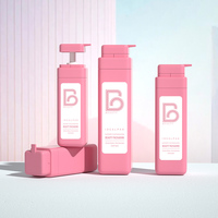 Bouteille de liquide de nettoyage en plastique PE carrée personnalisée vide 300ml 500ml 750ml bouteille en plastique pour emballage de liquide de savon