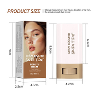 Stick de beauté multicolore, fini naturel, crème blush, contour, effet peau naturelle, mélange sans traces