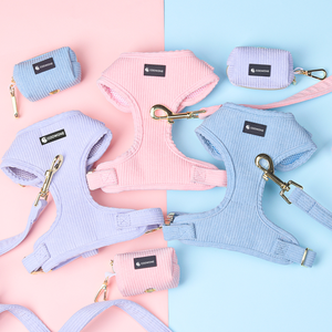 Bajo MOQ logotipo personalizado PANA lujo perro arnés Collar Correa conjunto suave acolchado perro arnés y correa conjunto - Product Image 2