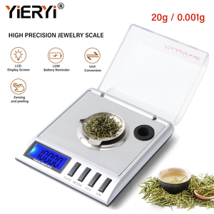 Vente en gros 0.001g/20g mini poids d'équilibre LCD numérique <span class=keywords><strong>milligramme</strong></span> bijoux de poche <span class=keywords><strong>balance</strong></span> de diamant poids d'équilibre Portable - Product Image 4