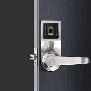 高品质批发价格办公室木门更换球形式旧锁指纹码钥匙智能门锁 - Product Image 2