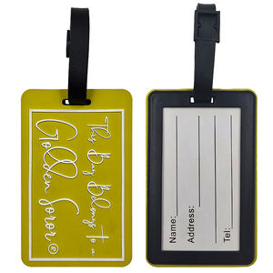 Ucuz özel Logo 2d 3d PVC kauçuk seyahat etiketleri kişiselleştirilmiş silikon PVC bagaj etiketi - Product Image 6