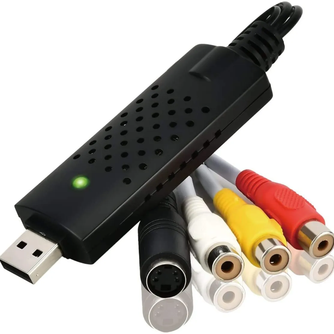 Enregistreur vidéo portable USB, convertisseur de carte d'acquisition Hi8 VHS vers DVD numérique, adaptateur pour PC Windows