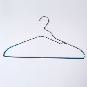 Revêtement en PVC antidérapant et antirouille <span class=keywords><strong>cintre</strong></span> supérieur en métal chromé pour magasin de vêtements et stockage - Product Image 1