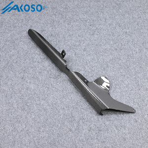 AKOSO 3K Protecteur de chaîne arrière de moto en fibre de carbone sèche pour Kawasaki Ninja <span class=keywords><strong>ZX10R</strong></span> ZX-10R 2021 <span class=keywords><strong>2022</strong></span> 2023 2024 - Product Image 4