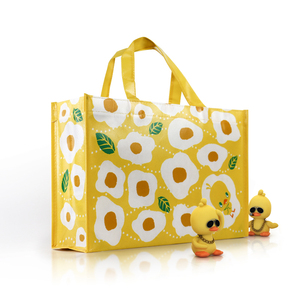 Chất Lượng Cao Khuyến Mại Tùy Chỉnh Mua Sắm Túi Tái Chế Nhiều Lớp Không Dệt <span class=keywords><strong>PP</strong></span> Chất Liệu Tái Sử Dụng Thân Thiện Với Môi Với In Logo - Product Image 2