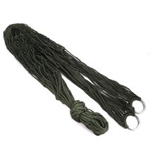<span class=keywords><strong>Hamaca</strong></span> de cuerda de red de nailon duradera portátil para acampar al aire libre, tejido de jardín, suspensión, <span class=keywords><strong>estructura</strong></span> para dormir para adultos y niños - Product Image 5