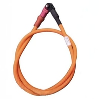 Connecteurs de faisceau de câblage haute tension mâle-femelle 200A/150A/120A pour stockage d'énergie + Connecteurs Noir Rouge Orange Flexcoil YS 1P