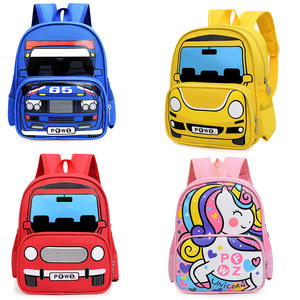Borsa da scuola per bambini per auto piccola zaino per scuola materna simpatico cartone animato zaino Casual per ragazzi e ragazze - Product Image 2