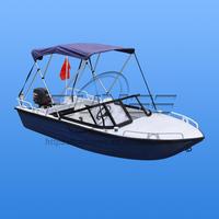 Yacht de luxe en aluminium à faible coût et très rentable de 3,9 m, bateau à moteur hors-bord de 20 à 40 CV pour 5 personnes, usage commercial, sportif et de loisirs, en vente