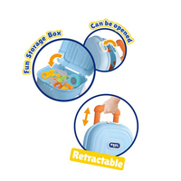 Jouets éducatifs pour enfants, valise en plastique, boîte de rangement portable, ensemble d'outils de simulation de mécanicien, jeu de rôle