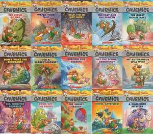 Un juego de 15 libros de historietas <span class=keywords><strong>ilustrados</strong></span> en color de historia en inglés para niños originales de Geronimo Stilton Cavemice - Product Image 2