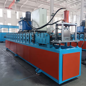 ייצור גבוה רולר רולר דלת תחתית רכבת מדריך לוח גליל להרכיב מכונת תריס גליל להרכיב מכונת - Product Image 2