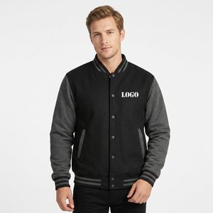 เสื้อแจ็คเก็ตมอเตอร์ไซค์ SAAR INDUSTRIES รุ่นพรีเมียม สำหรับผู้ชาย อุ่นสบาย ระบายอากาศได้ดี สไตล์วินเทจ ฮิปฮอป  ปักโลโก้ได้ตามต้องการ ติดกระดุมแป๊กด้านหน้า - Product Image 1