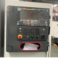 Torno CNC de Servicio Mediano TCK56A, Centro de Torneado con Engranaje Helicoidal, Sistema de Control GSK, Mecanizado de Precisión, Motor de Bancada Inclinada