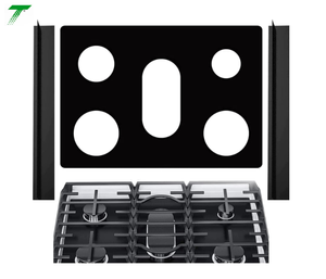 Couvertures de brûleur de poêle antiadhésives et lavables-couvertures de poêle réutilisables dessus de cuisinière à gaz pour samsung Gas Rage - Product Image 1