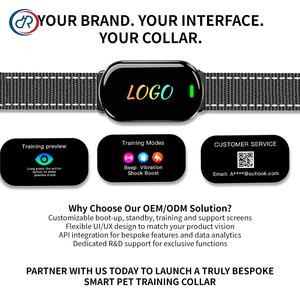 Neuankömmling Smart Bark Collar <span class=keywords><strong>Stop</strong></span> <span class=keywords><strong>Barking</strong></span> Hunde halsband Trainings kontroll halsbänder Kunden spezifisches wasserdichtes Hunde-Anti-<span class=keywords><strong>Barking</strong></span>-Gerät - Product Image 2