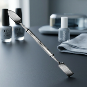 ASAP Professional Stainless Steel Double Ended Reusable Cuticle Pusher Spoon Remover Knife Cleaner Manicure Pedicure Nail Care - Product Image 2