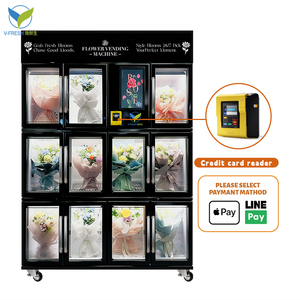 เครื่องจำหน่ายดอกไม้ Wx-f31 Vfresh ได้รับการรับรองมาตรฐาน Ce เครื่องจำหน่ายดอกไม้แบบกำหนดเองพร้อมฟังก์ชัน Sdk หน้าจอสัมผัส - Product Image 6
