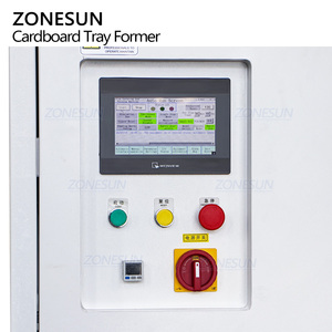 ZONESUN ZS-CSPM4T Máquina Vertical Automática para Armar Cajas de Cartón, Equipo para Armar Bandejas de Bebidas y Alimentos, Máquina Plegadora y Formadora - Product Image 2