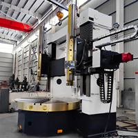 Torno vertical para moldes de palas de turbina eólica, rodillos de turbina hidráulica, equipos de energía de alta resistencia, torneado de gran diámetro Kingston